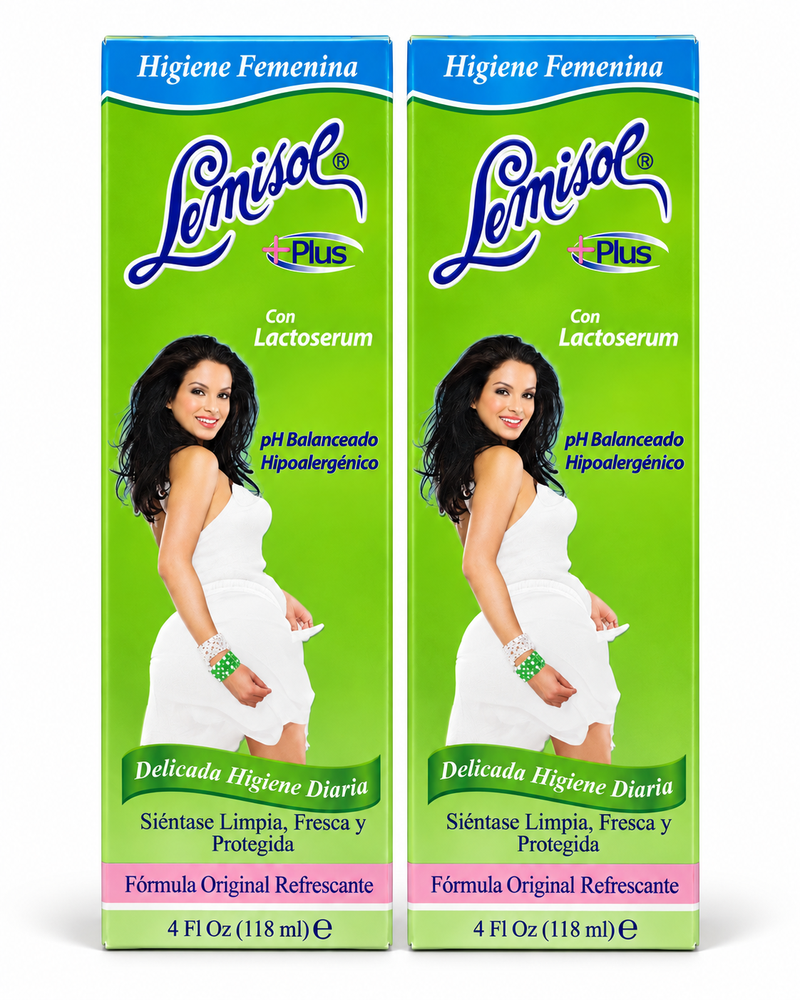 Lemisol Plus Feminine Hygiene Wash – 4 oz – 2 Pack